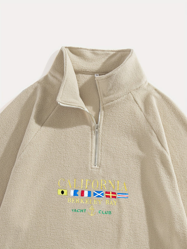 LORDAN | Sweat-shirt élégant pour homme avec motif drapeau