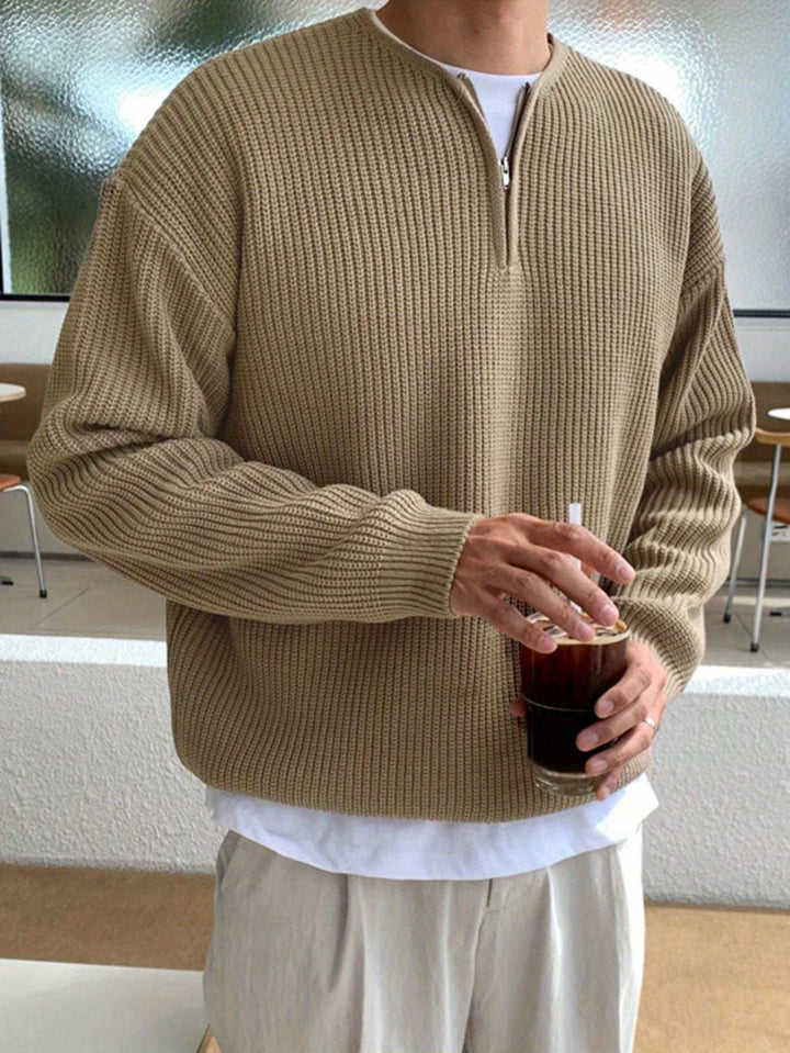 DANBRO | Pull en maille avec fermeture éclair
