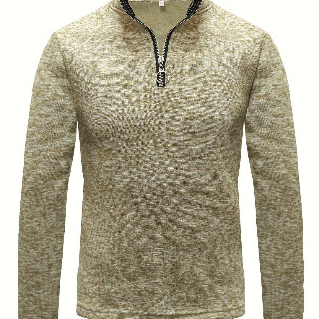 FENVARIS | Sweat-shirt homme à demi-fermeture éclair