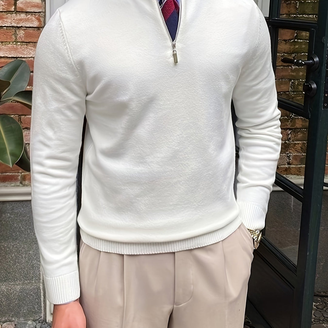 FENMIR | Pull en maille à manches longues pour homme