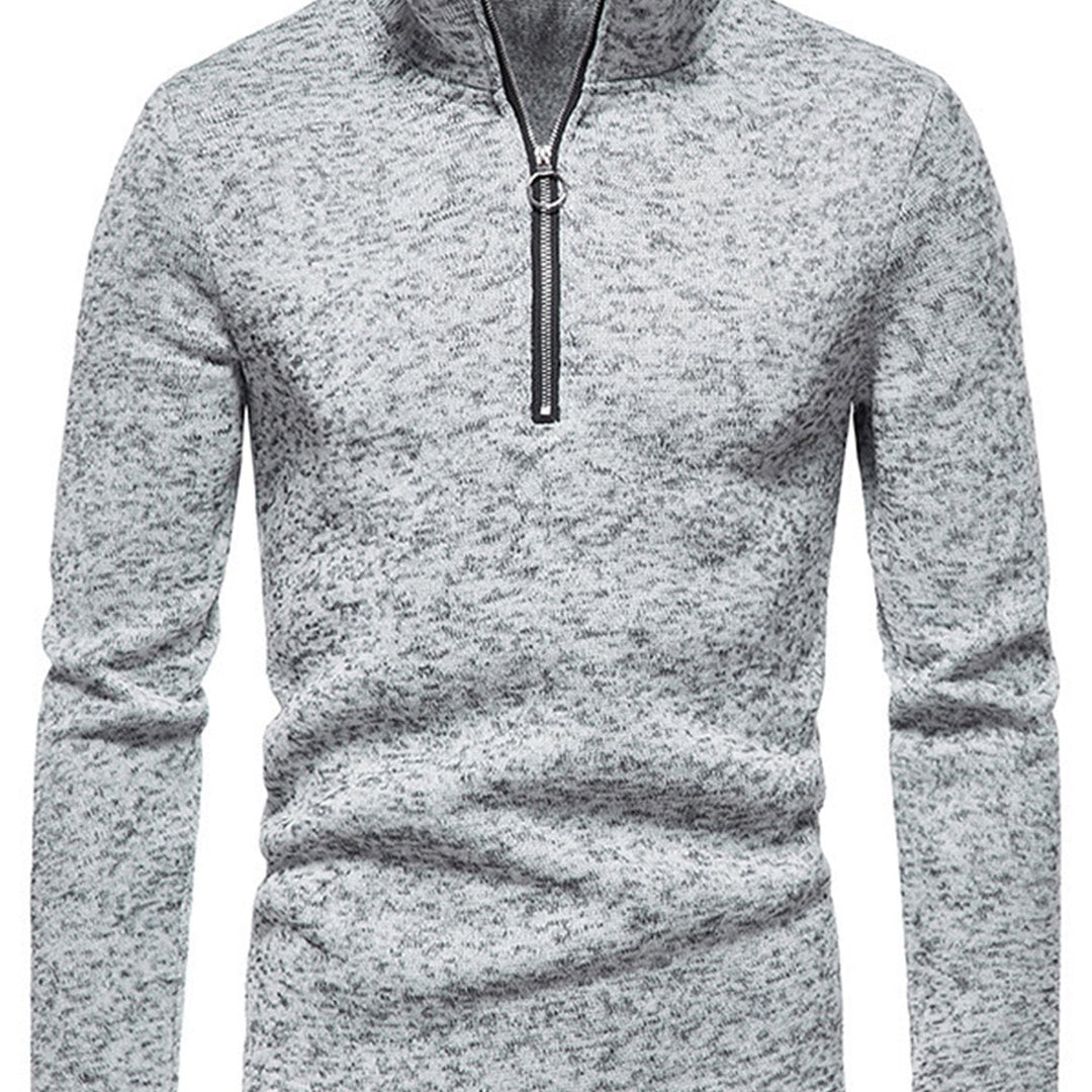 FENVARIS | Sweat-shirt homme à demi-fermeture éclair
