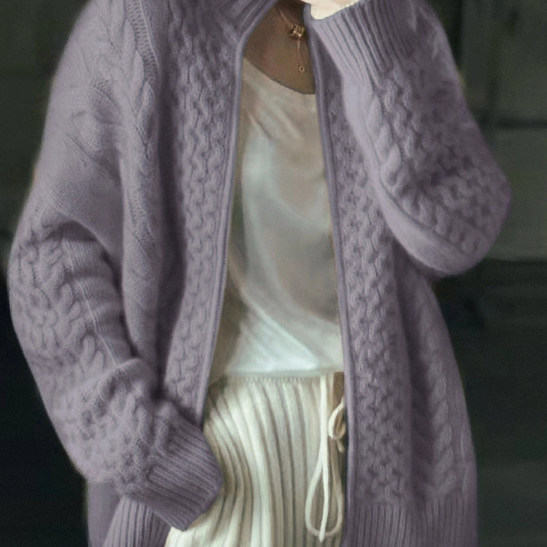 SOPHREN | Cardigan en maille avec fermeture éclair