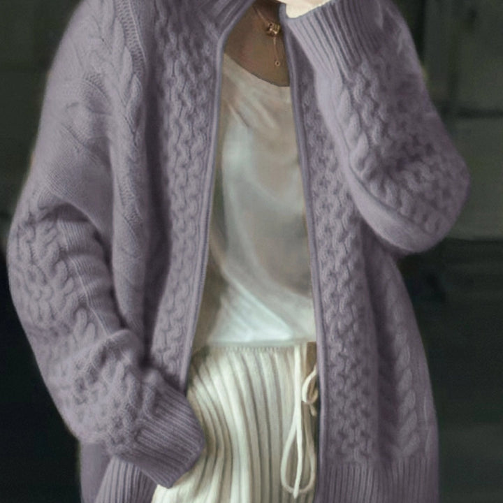 SOPHREN | Cardigan en maille avec fermeture éclair