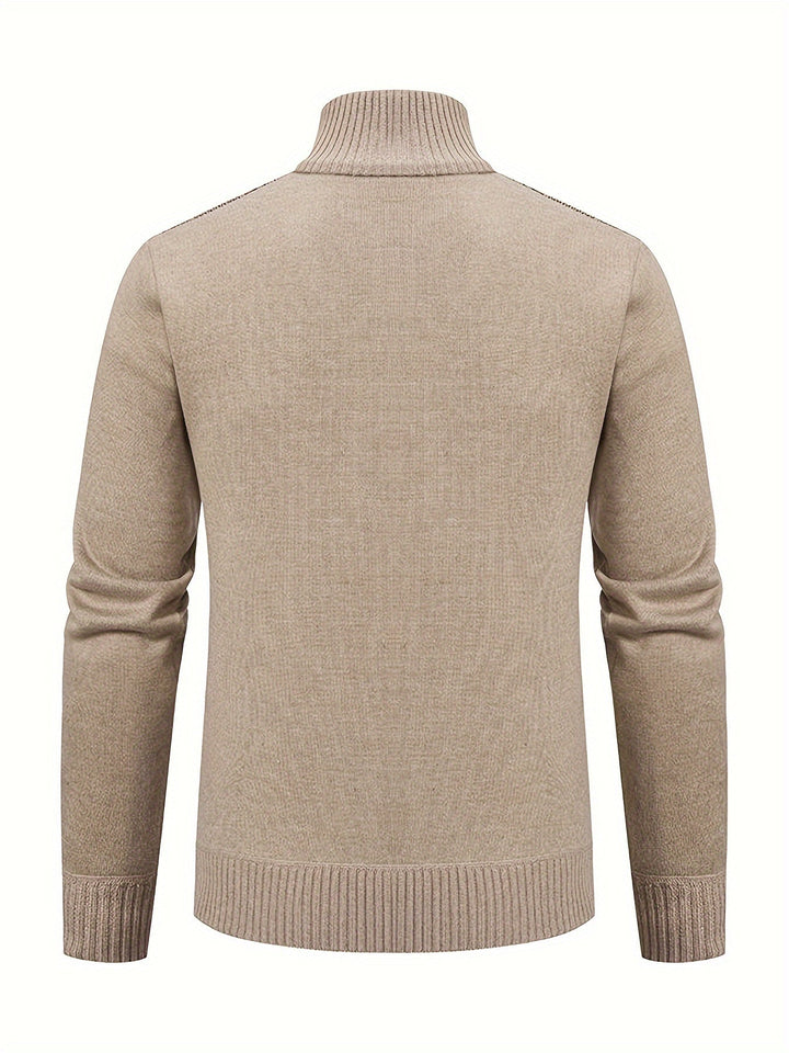 LORVIN | Pull homme à motif géométrique vintage
