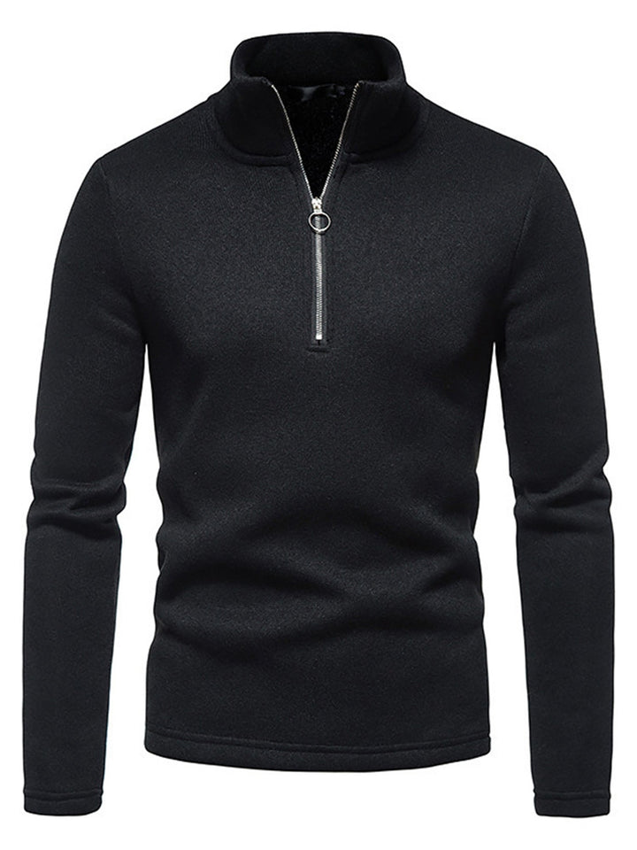 FENVARIS | Sweat-shirt homme à demi-fermeture éclair
