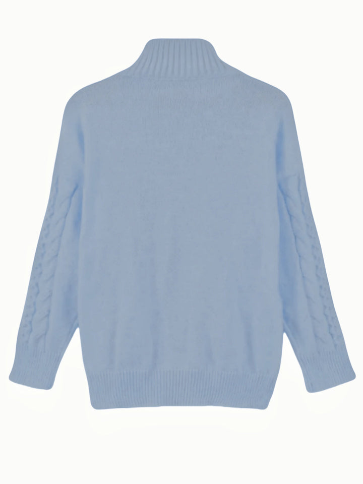 SOPHREN | Cardigan en maille avec fermeture éclair