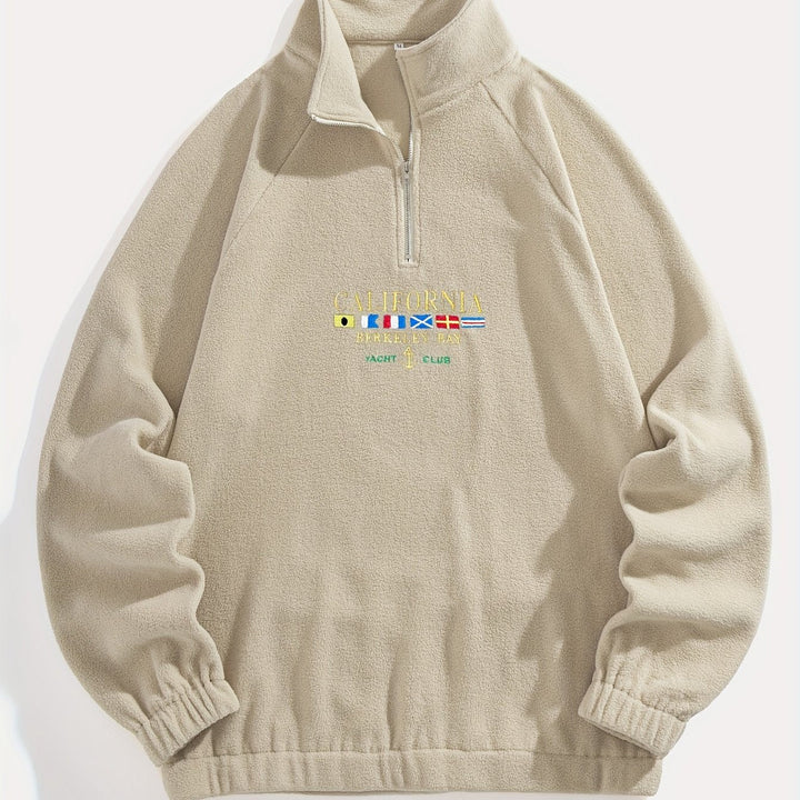 LORDAN | Sweat-shirt élégant pour homme avec motif drapeau
