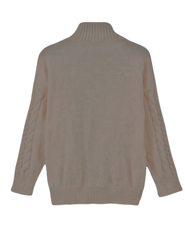 SOPHREN | Cardigan en maille avec fermeture éclair