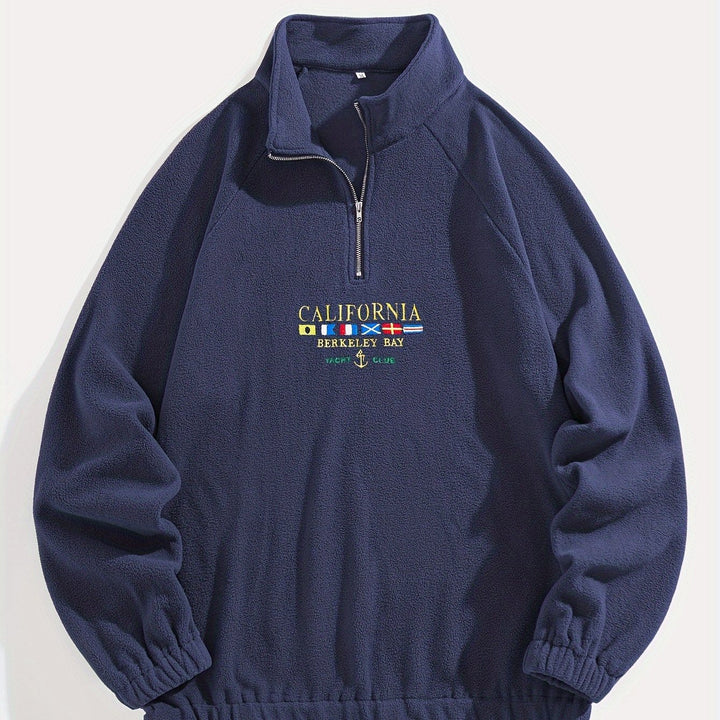 LORDAN | Sweat-shirt élégant pour homme avec motif drapeau