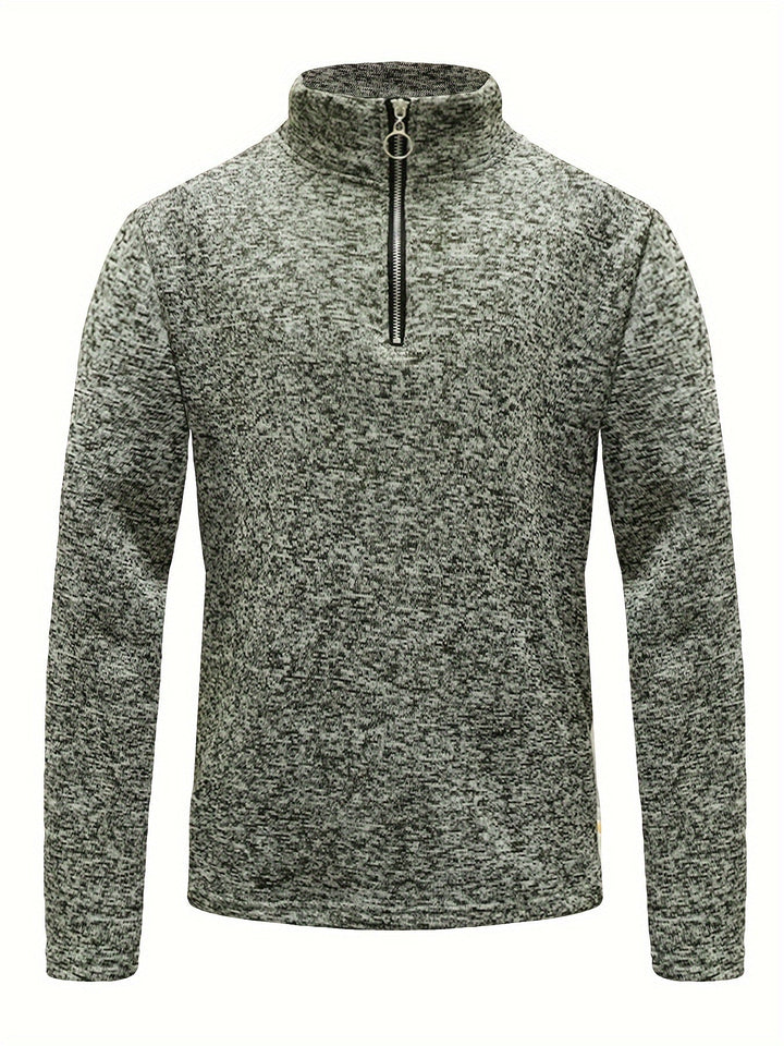 FENVARIS | Sweat-shirt homme à demi-fermeture éclair