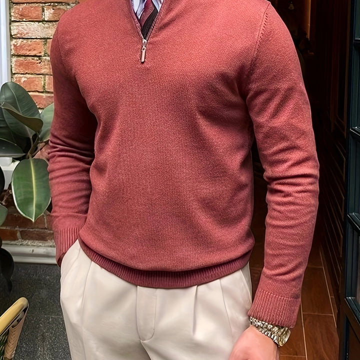 FENMIR | Pull en maille à manches longues pour homme