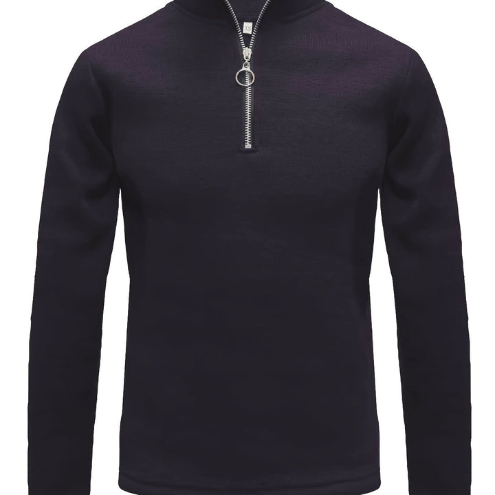 FENVARIS | Sweat-shirt homme à demi-fermeture éclair