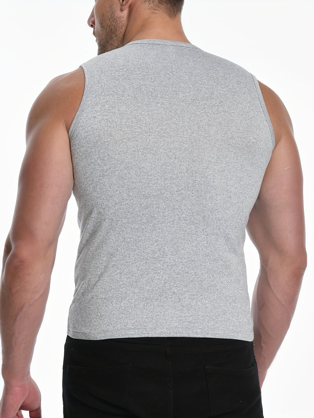 BENVAR | 6-Piece Men’s Basic Solid Color Vest