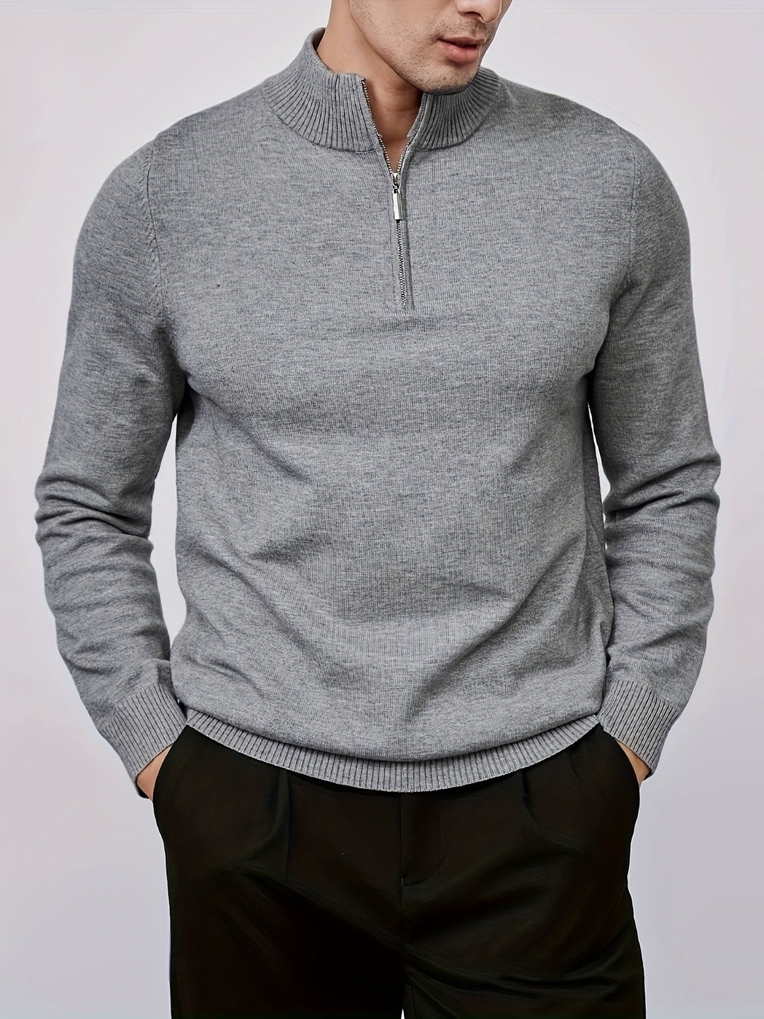 FENMIR | Pull en maille à manches longues pour homme