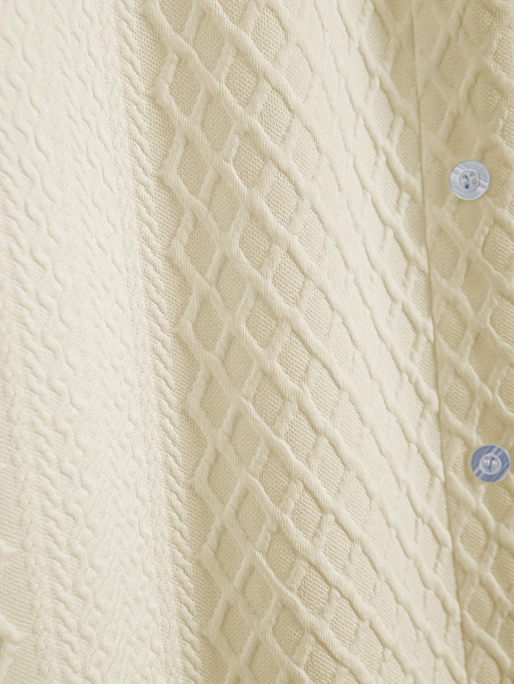 LEVANTO | Solid Checked Knitted Set