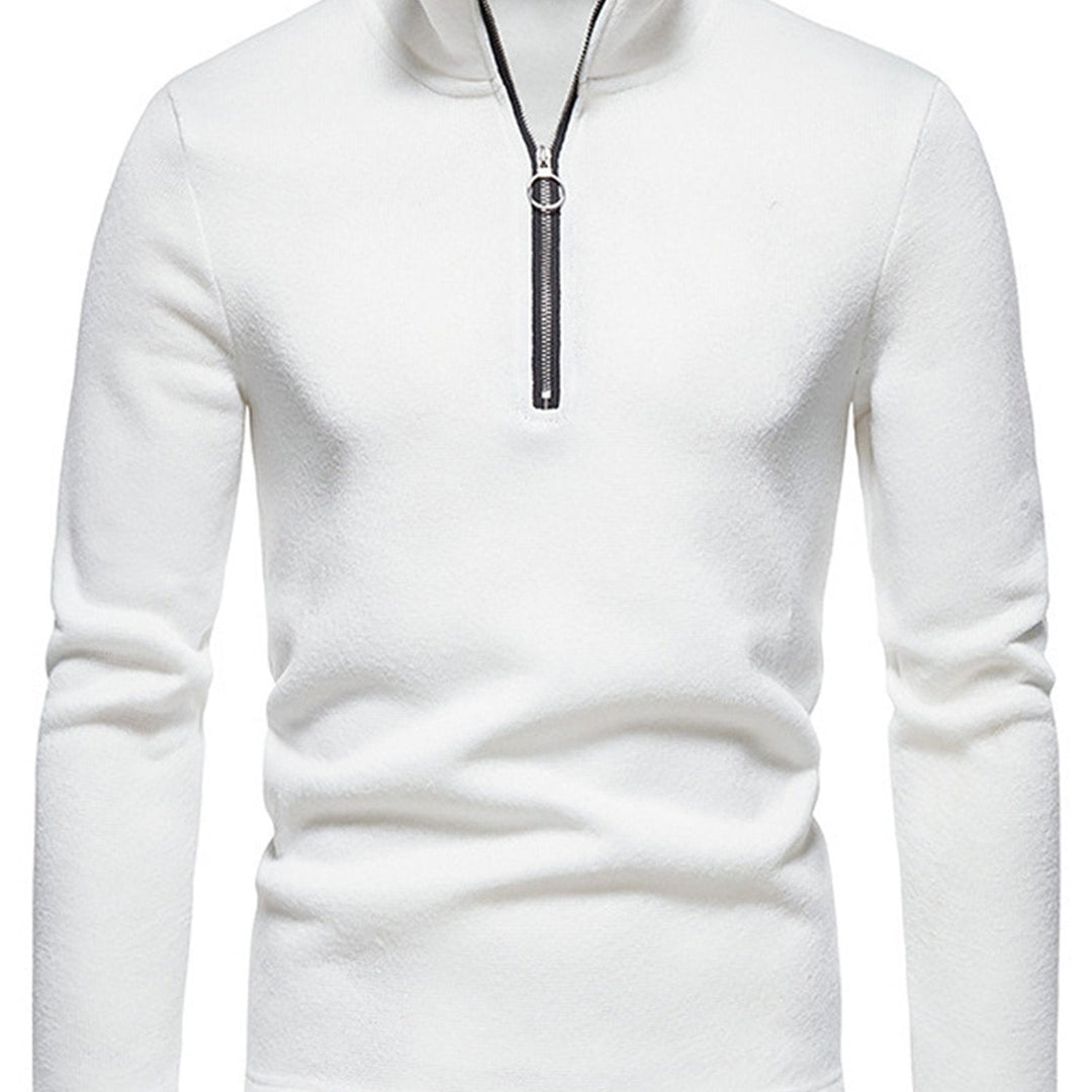 FENVARIS | Sweat-shirt homme à demi-fermeture éclair