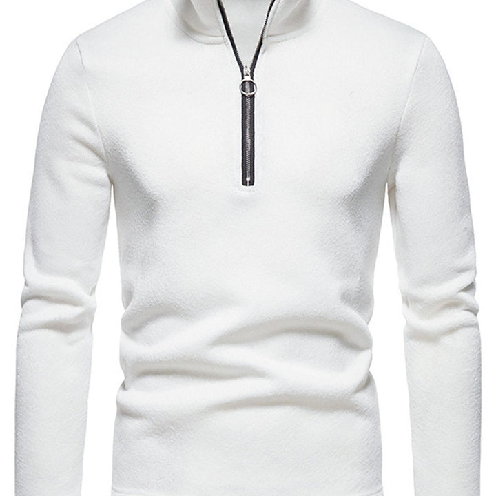 FENVARIS | Sweat-shirt homme à demi-fermeture éclair
