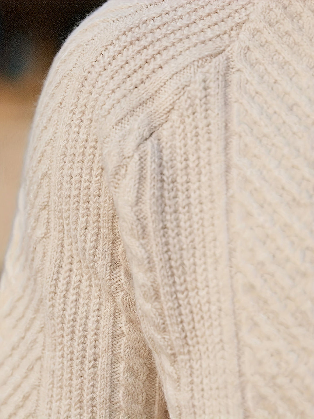 DANZOR | Pull de golf rétro en tricot