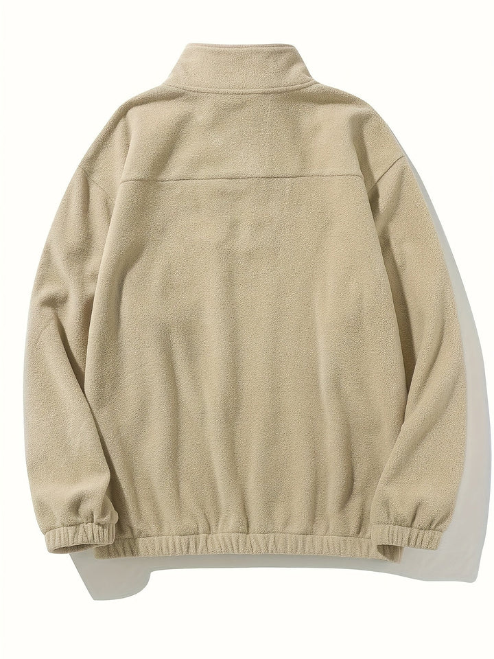 DANRIC | Sweat-shirt confortable à demi-zip