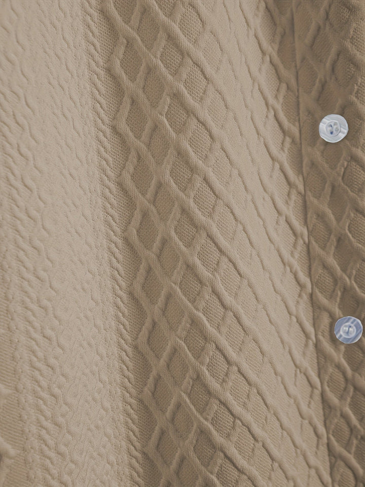 LEVANTO | Solid Checked Knitted Set