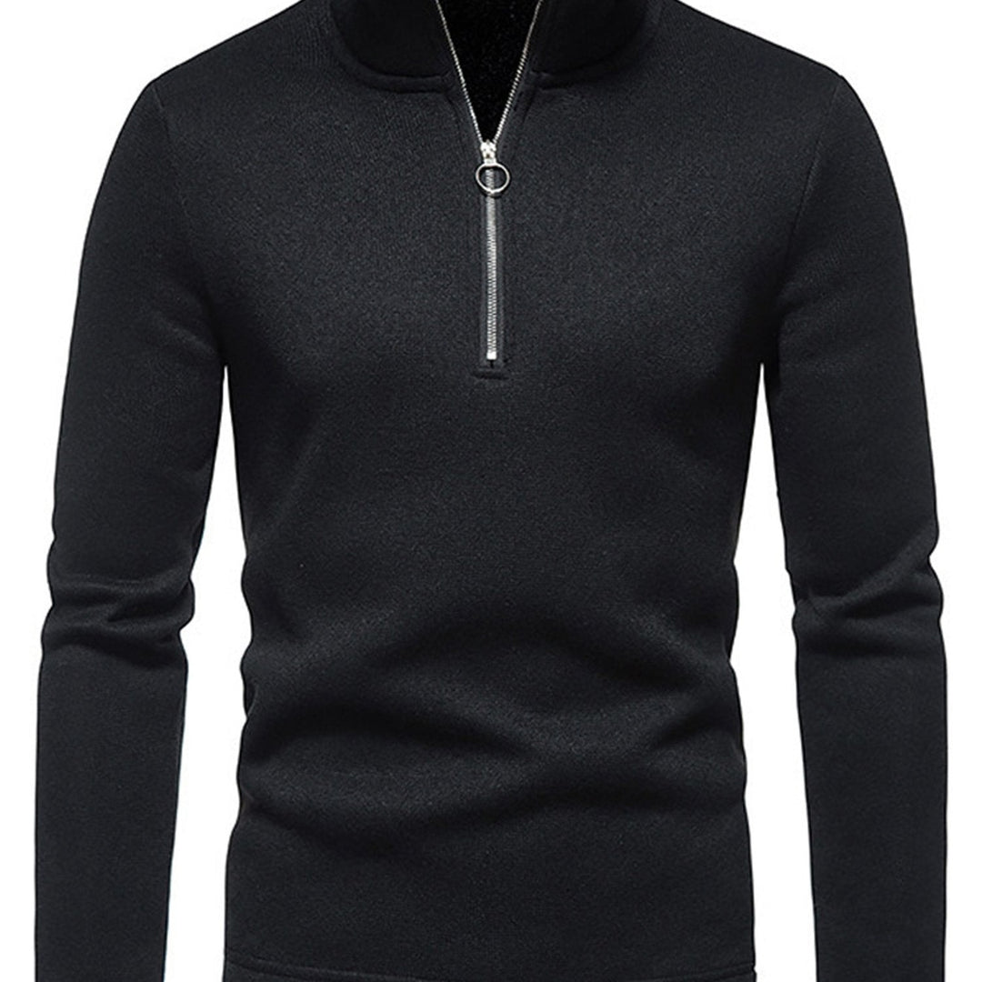 FENVARIS | Sweat-shirt homme à demi-fermeture éclair