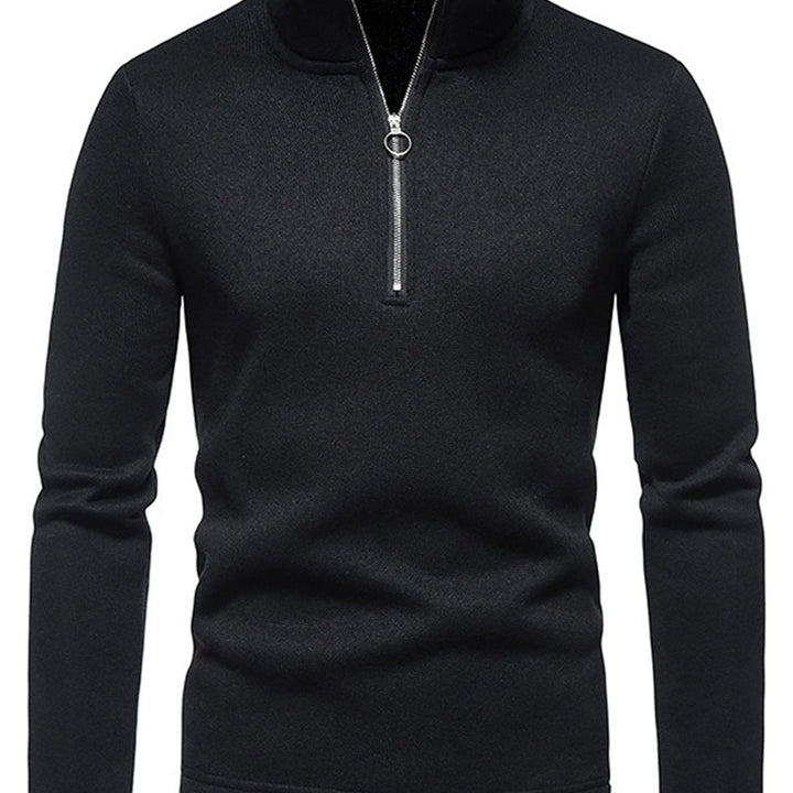 FENVARIS | Sweat-shirt homme à demi-fermeture éclair