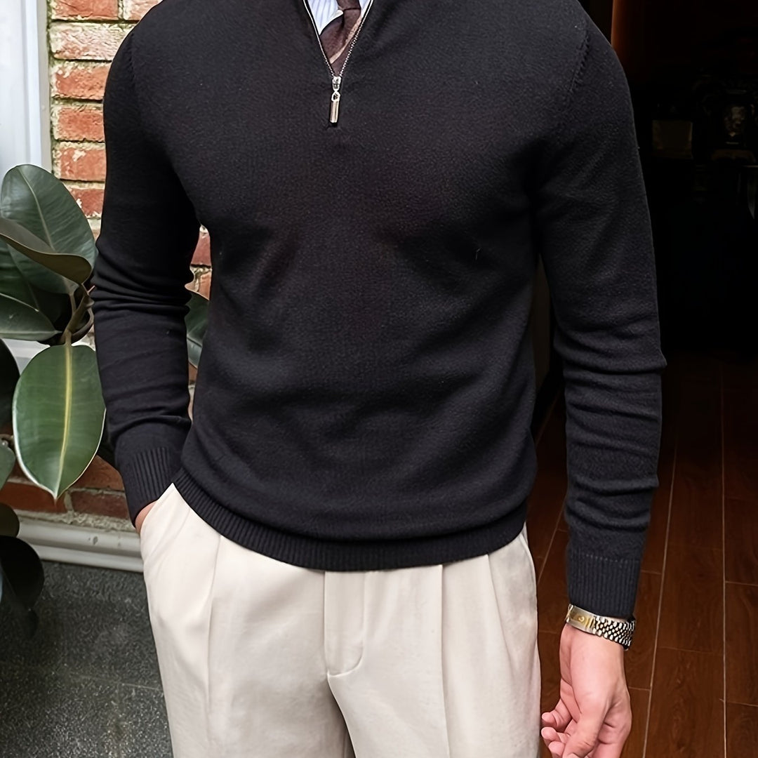 FENMIR | Pull en maille à manches longues pour homme