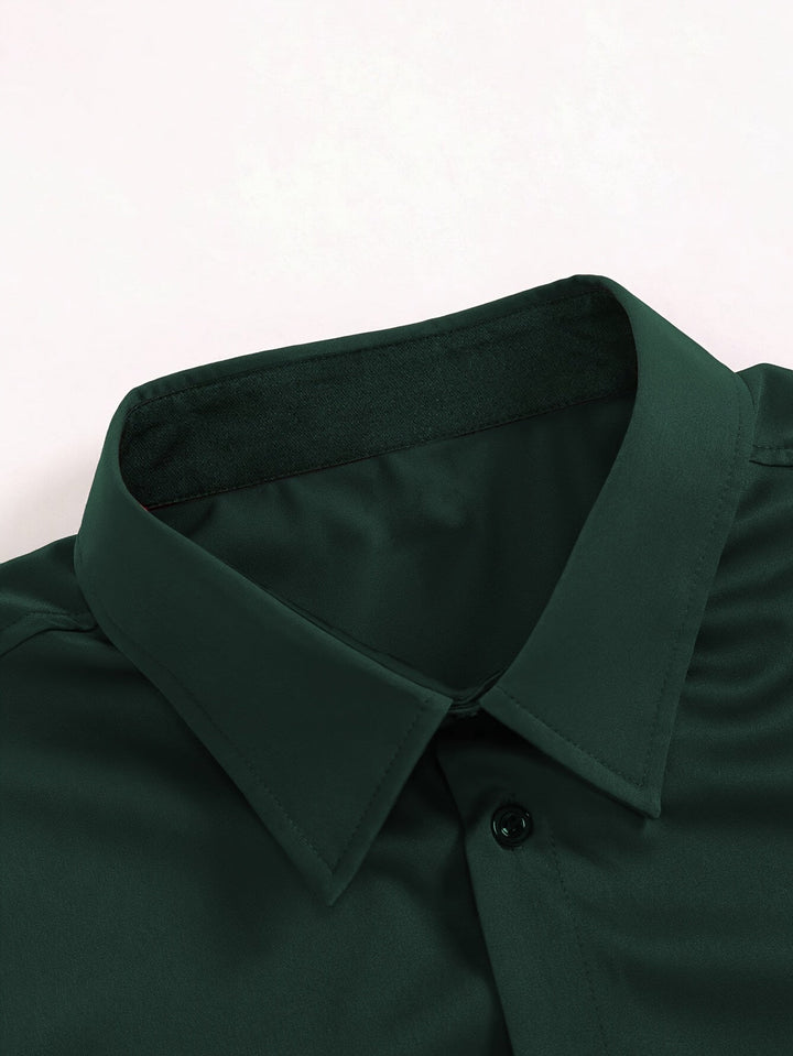 CLAREN | Chemise homme élégante en mélange de polyester