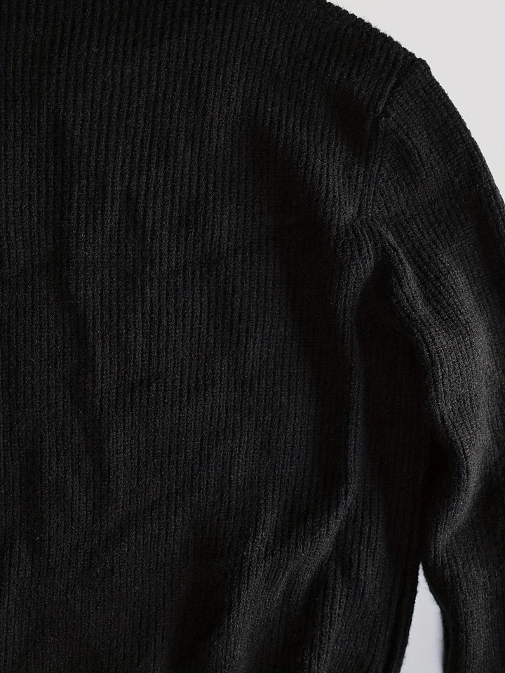 JAVIR | Pull homme en maille unie
