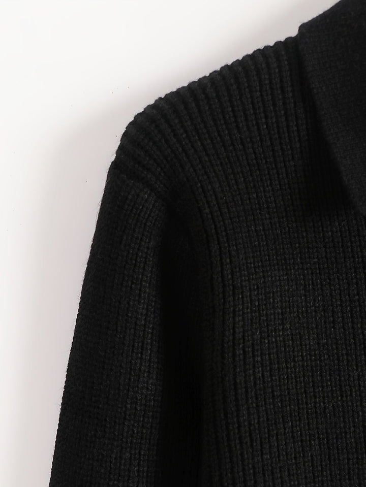 LUVAN | Trendy Men’s Sweater in Solid Color